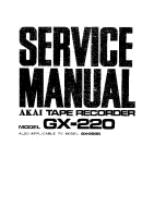 Akai GX-220-Service-Manual